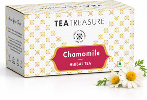 teatreasure pure chamomile plain chamomile herbal tea box 25 bags