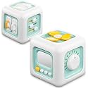 TEC TAVAKKAL Montessori 6 in 1 Baby Sensory Toys for Kids - Educational Learning Shape Sorter Activity Stackable Blocks - Interactive Fine Motor Skill Development 1 Peice (Green)