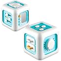 TEC TAVAKKAL Montessori 6 in 1 Baby Sensory Toys for Kids - Educational Learning Shape Sorter Activity Stackable Blocks - Interactive Fine Motor Skill Development 1 Peice (Blue)