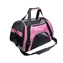 Pet Carrier Airline Approved Cat Carrier Dog Carrier for Medium Small Cats Small Puppy Kitten,Dog Cat Pet Travel Carrier (Medium, Blue)