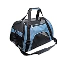 Pet Carrier Airline Approved Cat Carrier Dog Carrier for Medium Small Cats Small Puppy Kitten,Dog Cat Pet Travel Carrier (Small, Blue)