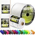 Paracord Rope 550 lb 4mm – Parachute Cord – Utility Camping Rope