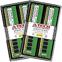 A-Tech 32GB (4x8GB) DDR4 2666 MHz UDIMM PC4-21300 (PC4-2666V) CL19 DIMM Non-ECC Desktop RAM Memory Modules