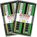 A-Tech 64GB (4x16GB) DDR4 2666 MHz UDIMM PC4-21300 (PC4-2666V) CL19 DIMM Non-ECC Desktop RAM Memory Modules