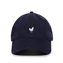 Tech Design Chicken Embroidered Baseball Cap Cotton Adjustable Dad Hat