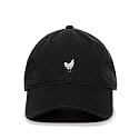 Tech Design Chicken Embroidered Baseball Cap Cotton Adjustable Dad Hat