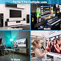 Tech-lobby® Sterio Sound Amplifier with 1 Mic Karaoke USB,AUX,MIC,BLUTHOOTH,AV,2RC-Build in BLUTHOOTH with 4440 Double IC Circuit Power AV Amplifiers Perfect for Home and Outdoor Function.
