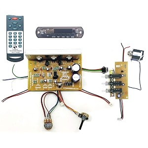 tech and trade 2030 ic based diy home theater 21 sub woofer amplifier board kit board with bluetooth module and karaoke circuit
