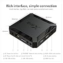 X96Q Mini PC Box with Allwinner H313 Quad-Core, 2GB RAM, 16GB Storage, HDMI Output, Dual USB, TF Card Slot, WiFi | Android 10 Based Android PC Box