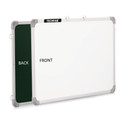 Techfab Regular Regular Whiteboard 2X2 ft. One Side White Marker and Back Side Chalk Board Surface Whiteboards