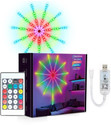 TECHGEAR 165 LEDs 10 m Multicolor, Multicolor, Black Flickering Strip Rice Lights (Pack of 1)