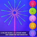 TECHGEAR 165 LEDs 10 m Multicolor, Yellow Flickering Strip Rice Lights (Pack of 1)