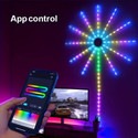 TECHGEAR 165 LEDs 10 m Multicolor, Maroon Flickering Strip Rice Lights (Pack of 1)