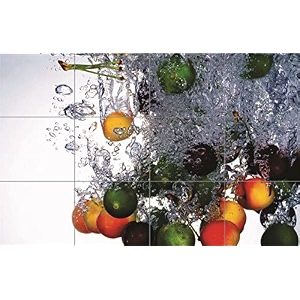 abstract themed oil proof waterproof peel amp stick heat resistant vinyl for kitchen wall sticker size - 45 cm x 65 cm desg_01