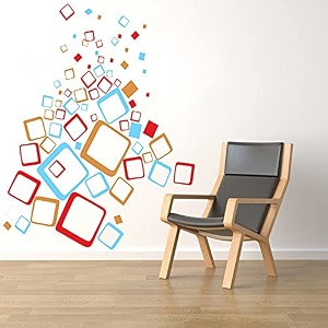 techgifti block wall sticker for decorative wall sticker for living room bed room kide room