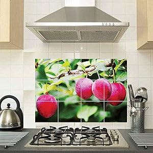 kitchen wall sticker abstract themed oil proof amp waterproof peel amp stick heat resistant vinyl wall stickers for kitchen size - 45 cm x 65 cm desg_16