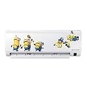 Techgifti™ Minious AC Sticker Wall Sticker Split Ac Stickers Air Conditioner Sticker Standard Size