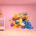 Techgifti� Animated Tree Wall Sticker for Decorative Wall Sticker for Living Room, Bed Room, Kide Room