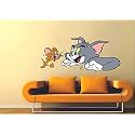 Tom &amp; Jerry Design 2 Wall Sticker for Decorative Wall Sticker for Living Room, Bed Room, Kide Room
