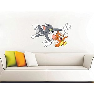 techgifti tom amp jerry design 3 wall sticker for decorative wall sticker for living room bed room kide room