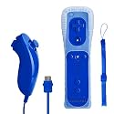TechKen Wireless Controller Compatible for Wii and Wii U With Built-in Motion Plus