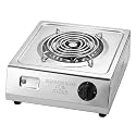 Techking ???????? ???????????????????? ???????????????????????????????? Jumbo Electric Coil Stove 2000W | Stainless Steel Hot Plate with Fast Heating & Temperature Control | Single Burner for Kitchen, Dorm & Outdoor U