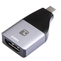 Techly 362428 USB-C™ to HDMI Adapter 4Kx2K@30Hz Black/Silver
