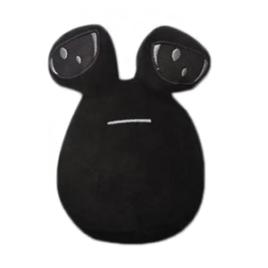 black pou alien stuffed cute plush toy kawaii stuffed alien plush doll for birthday