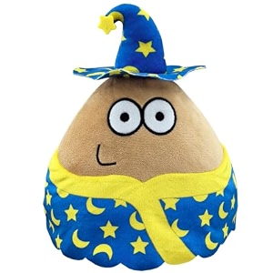 blue star aelien pou plush pillow - the for the cosmic dreamer in your life