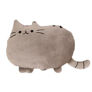 cute black cat kawaii pillow plush toy