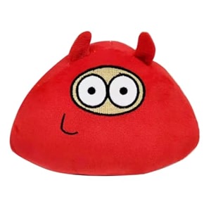 red pou plush pillow a galactic birthday surprise for the ultimate comfort and cuddles perfectly soft and squishy ready to beam down warmth and joy to your loved one39s special day