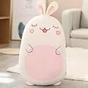 Stuffed Rabbit Plushie - Plushy and Squishy Toy Stuffed Animal - Cute Toy Gift for Boys and Girls