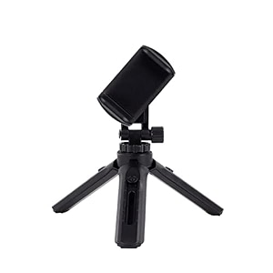 techmount universal multifunctional lightweight 360 degree tripod with attached clips and phone stand live self timer tripod