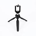 Techmount Universal Multifunctional Lightweight 360 Degree Tripod with Attached Clips and Phone Stand (Table TOP 360 Tripod)