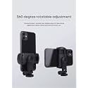 Techmount Universal Multifunctional Lightweight 360 Degree Tripod with Attached Clips and Phone Stand (360 Photo Clip)
