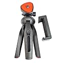 Techmount Universal Multifunctional Lightweight 360 Degree Tripod with Attached Clips and Phone Stand (Mini Multifunctional 360 Tripod)