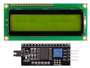 technical hut 16x2 character lcd module with iici2ctwisp i serial interface for arduino uno display lights electronic hobby kit