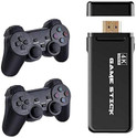 Techno Generation Games USB Wireless Game Stick Video Game with Built In 3000 Classic Games  Joystick