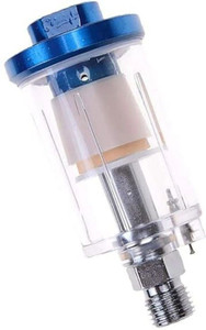 techno oil separator 14 air filter water separator for compressor spray paint gun kamb038 hvlp sprayer blue transparent