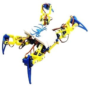 techno-tirupati 12 dof quadruped spider robot without motors and controller