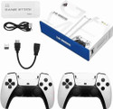 TechnoGenGames PS5 4k Ultra HD gamestick With 2 PS5 Wireless Controller  Joystick (White&Black, For PC)