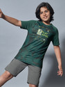 TECHNOSPORT Boys Graphic Print Polyester Slim T