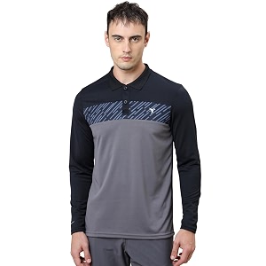 TECHNOSPORT Mens 100 Polyester Slim Fit T-Shirt