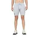 TECHNOSPORT Men's Regular Fit Shorts with Zip Pockets, ELASTO LITE Quick Dry Moisture Wicking Stretchable Shorts for Gym Running and Casual Wear