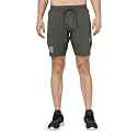 TECHNOSPORT Men's Regular Fit Shorts with Zip Pockets, ELASTO LITE Quick Dry Moisture Wicking Stretchable Shorts for Gym Running and Casual Wear