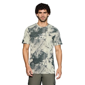 TECHNOSPORT Mens Regular Fit Half Sleeve Crew
