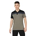 TECHNOSPORT Men39s Polo Neck Colorblock Half Sleeve