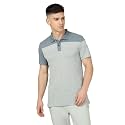 TECHNOSPORT Men39s Polo Neck Colorblock Half Sleeve