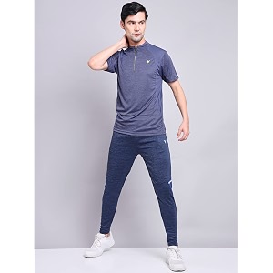 TECHNOSPORT Mens Polyester Slim Fit T-Shirt