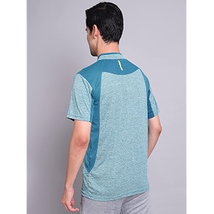 TECHNOSPORT Mens Polyester Slim Fit T-Shirt